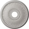 Ekena Millwork Berkshire Medallion (Canopies up to 6 3/8"), 20 1/8"OD x 3 7/8"ID x 1 7/8"P, Ultra Pure White CM20BE1UWF - alternate 1